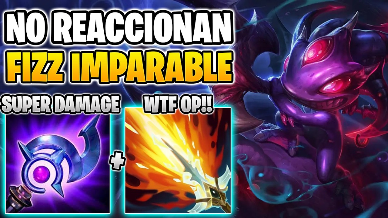 La Forma Correcta de Jugar FIZZ para DOMINAR tus PARTIDAS LEAGUE OF LEGENDS