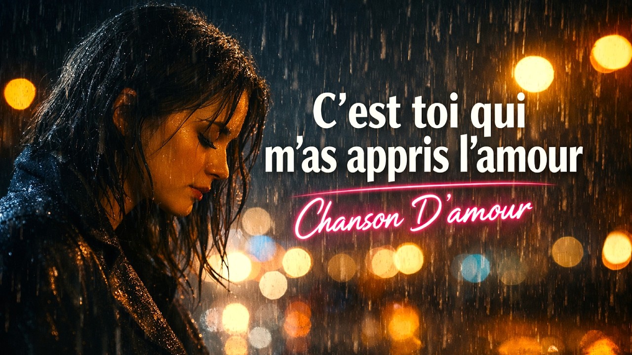 C’est toi qui m’as appris l’amour — Ballade Pop Française | Chanson d’amour 2026