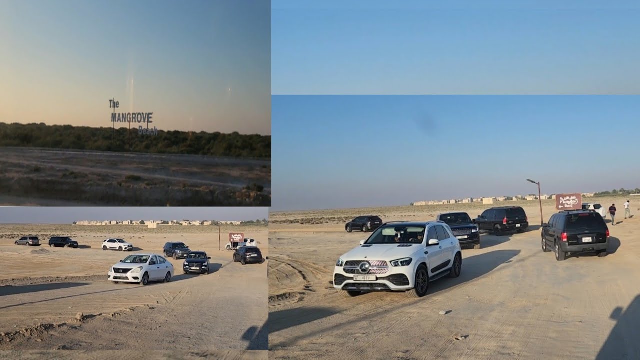 Trip to Mangrove beach, Umm Al Quwain, UAE