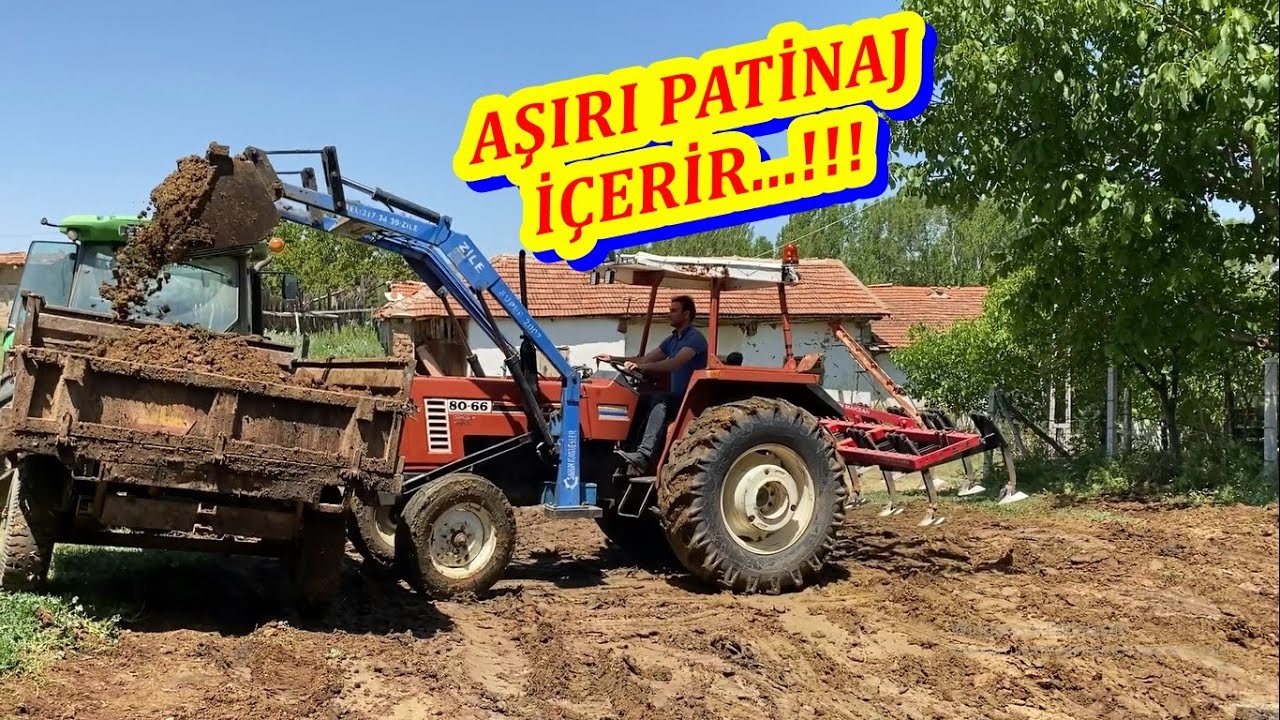 Deutz Fahr 5110g & Türk Fiat 80 66 Hayvan gübresi Yüklemesi Nasıl yapılır Sadece izleyin!!!