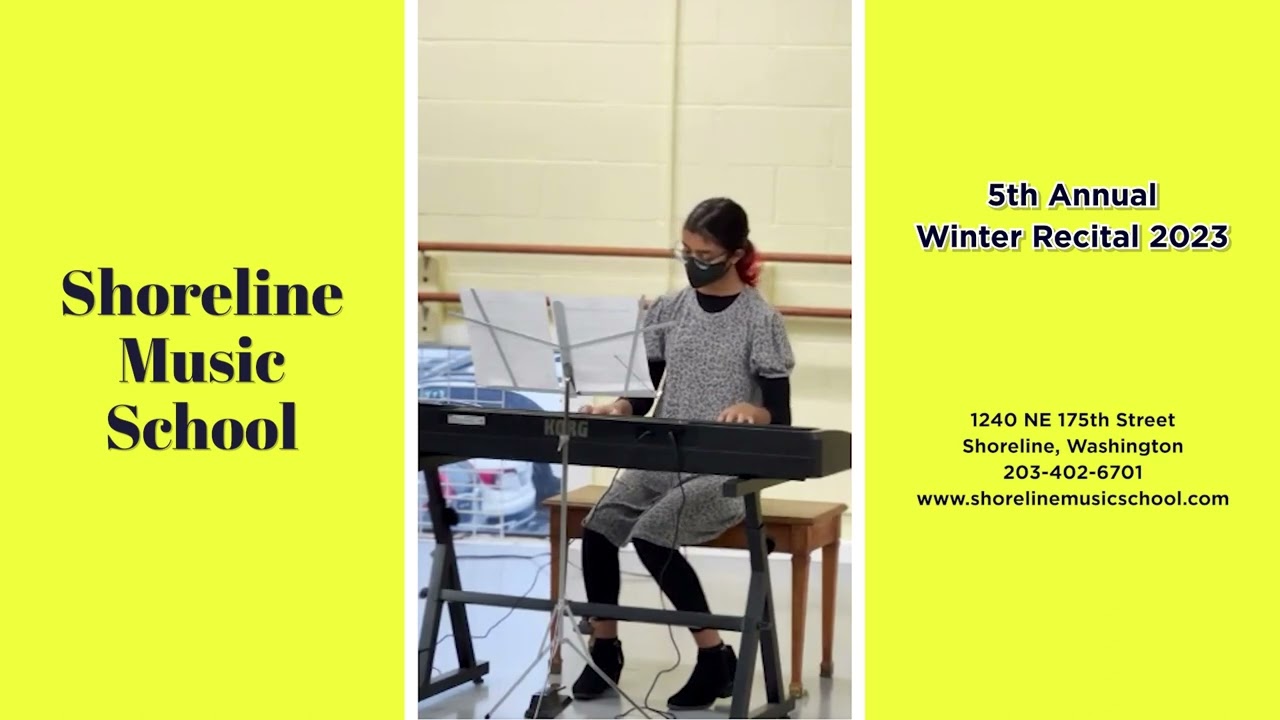 Shreya M. Piano Lessons student at the Shoreline Music School, in Shoreline WA.