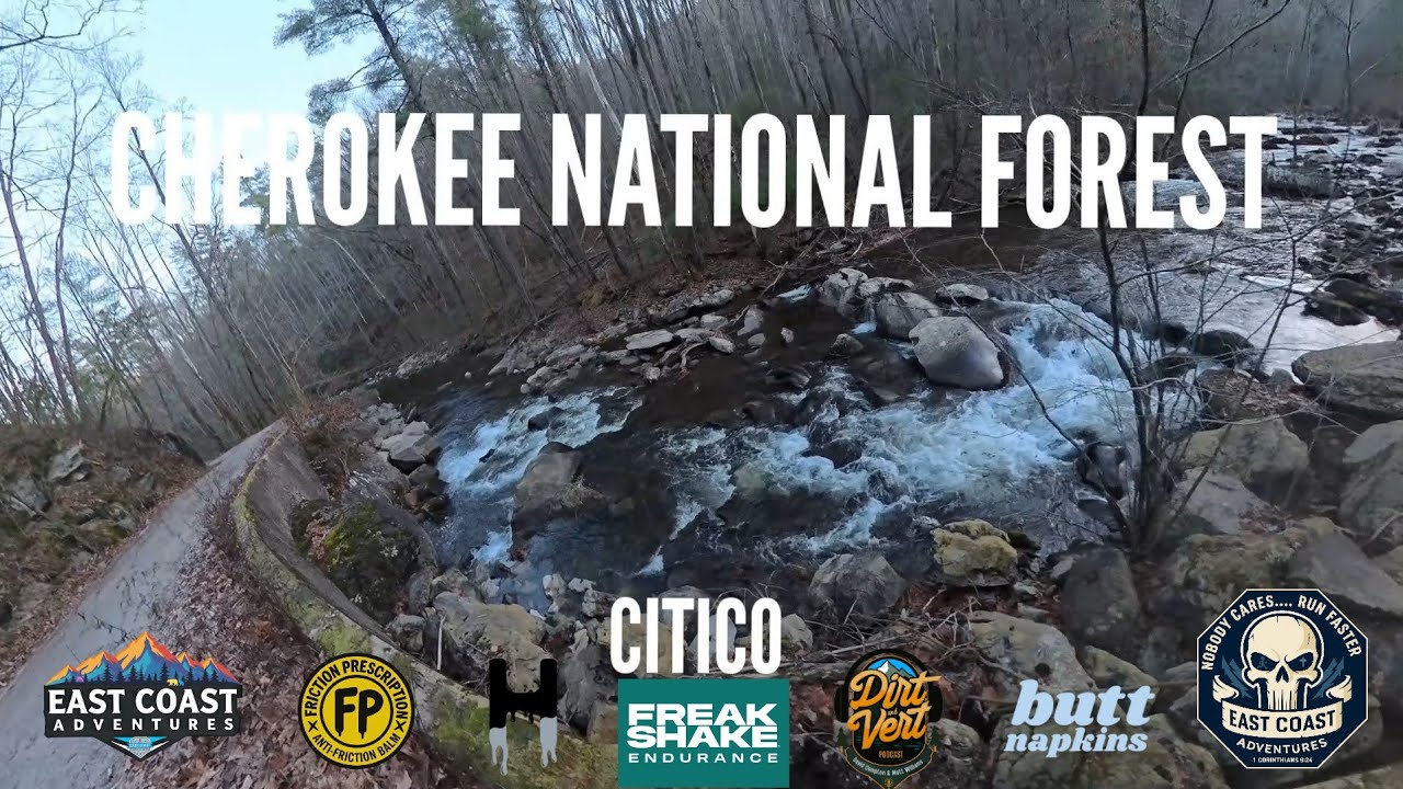 We Ran The Tennessee Mountains of Citico in The Cherokee National Forest!