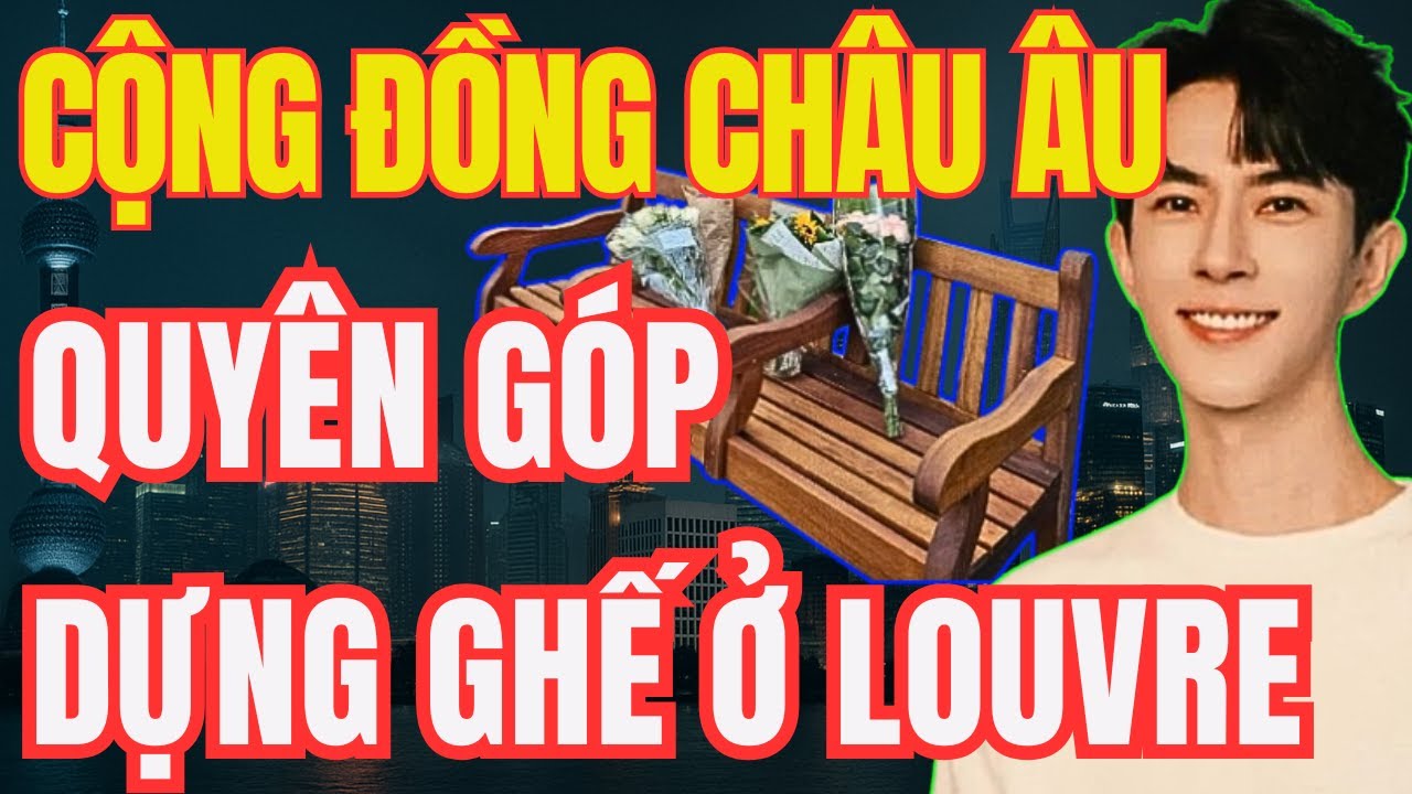 Cộng Đồng Châu Âu Quyên Góp 2000 Euro Để Vu Mông Lung Có Một Chiếc Ghế Ở Vườn Louvre Paris | HSBK