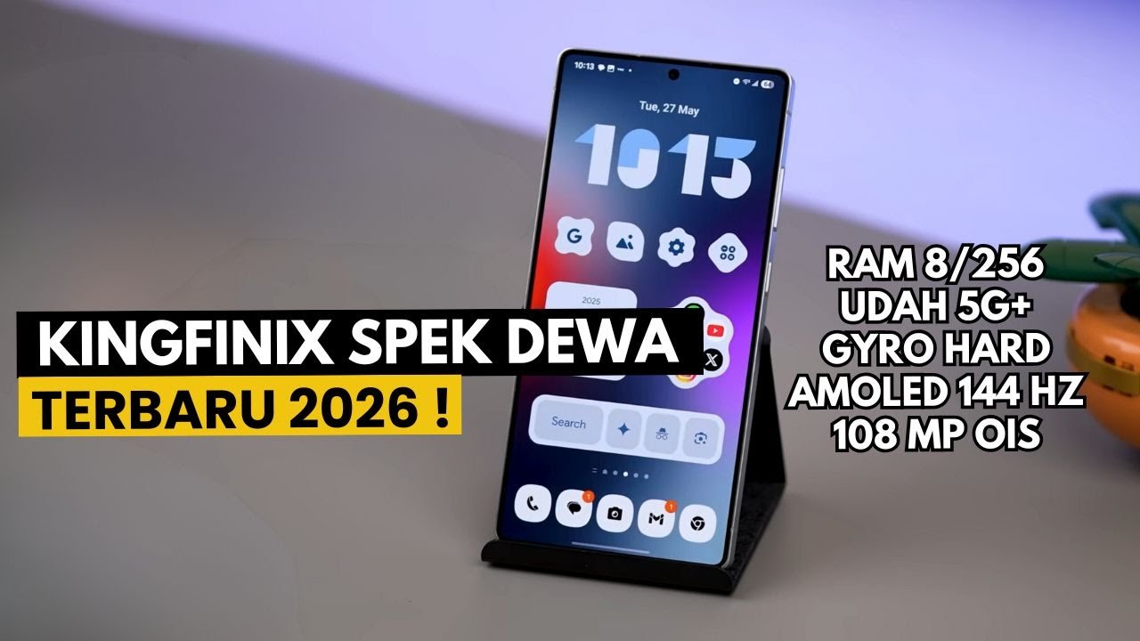 7 Rekomendasi HP Infinix TERBARU 2026 Spesifikasi Tinggi, Harganya cuma Segini⁉️