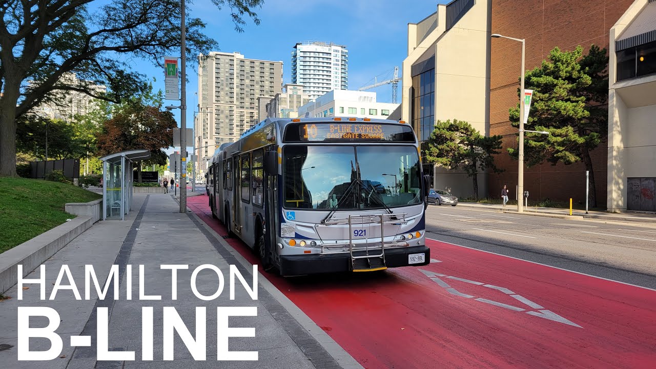 Hamilton B-Line! - HSR 2009 New Flyer DE60LFR No. 921 on line 10