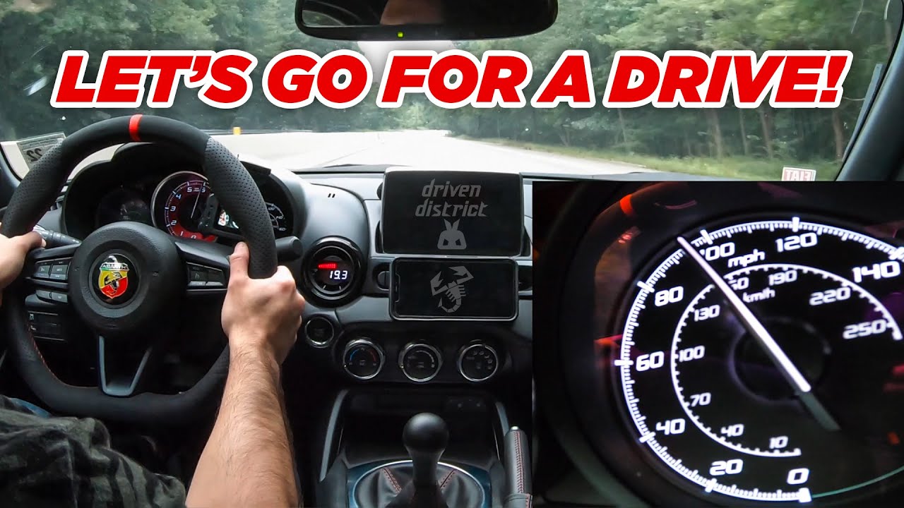 Let&rsquo;s Drive a Stock Turbo Tuned Fiat 124 Spider Abarth - TURBO SOUNDS!
