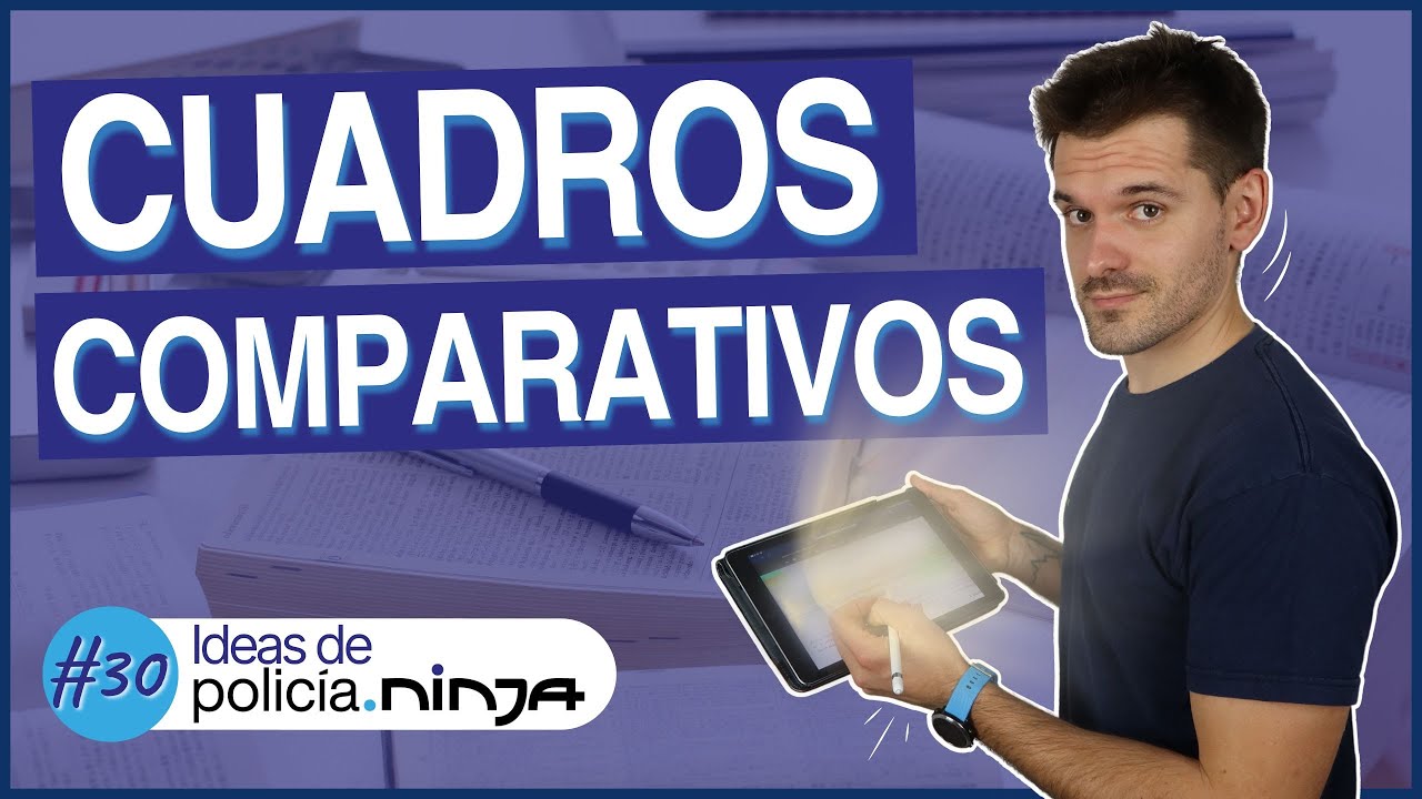 CUADROS COMPARATIVOS ¿Qué son? | Aprende Técnicas de Estudio | #️⃣30 Ideas de Policía Ninja 🚔