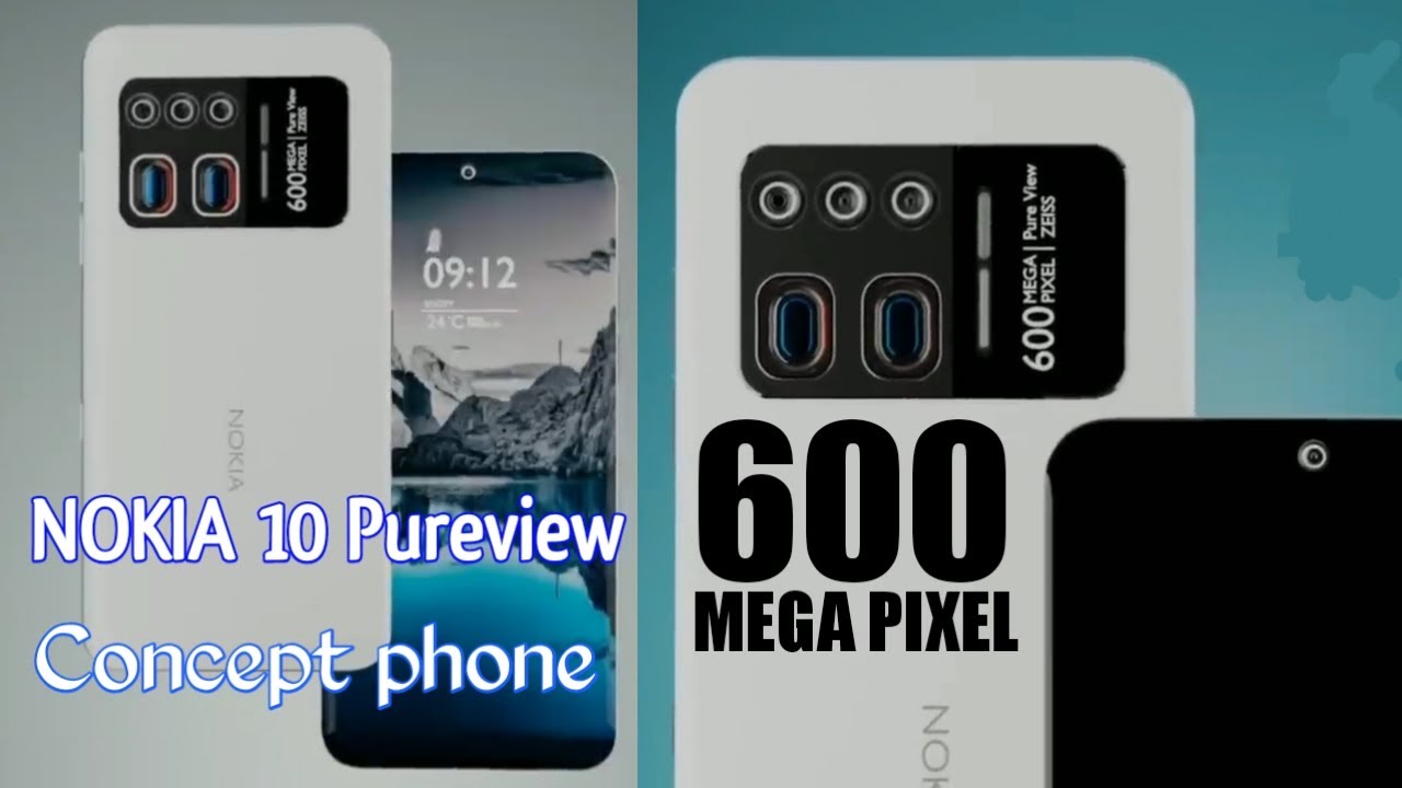 Nokia 10 PureView 2022 with 600MP Camera | concept phone