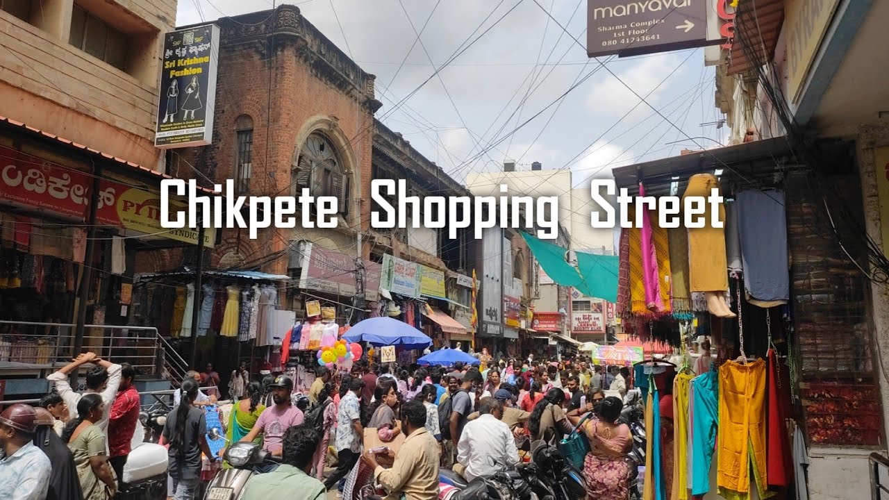 Chickpet Street Walk Tour | Bangalore's Oldest Market | Sarees, Spices & Street Life