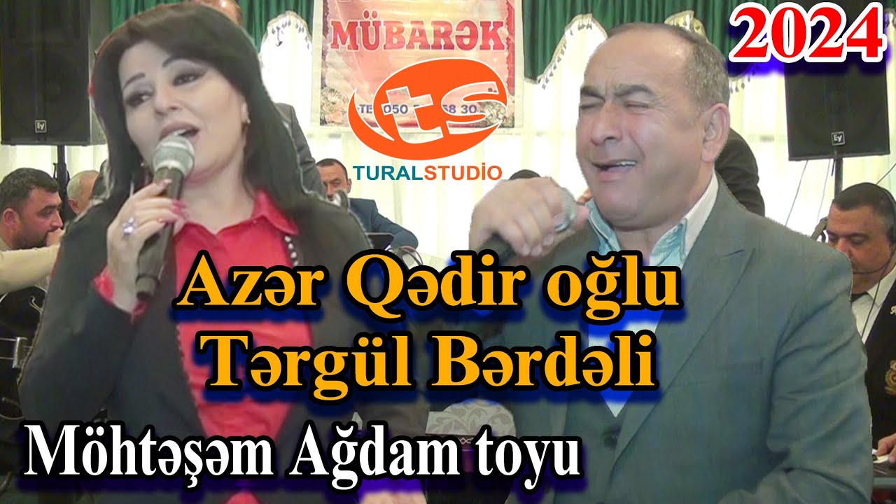 Azər Qədir oğlu Tərgül Bərdəli. Ağdam toyuQazi Elnurun toyu 2024