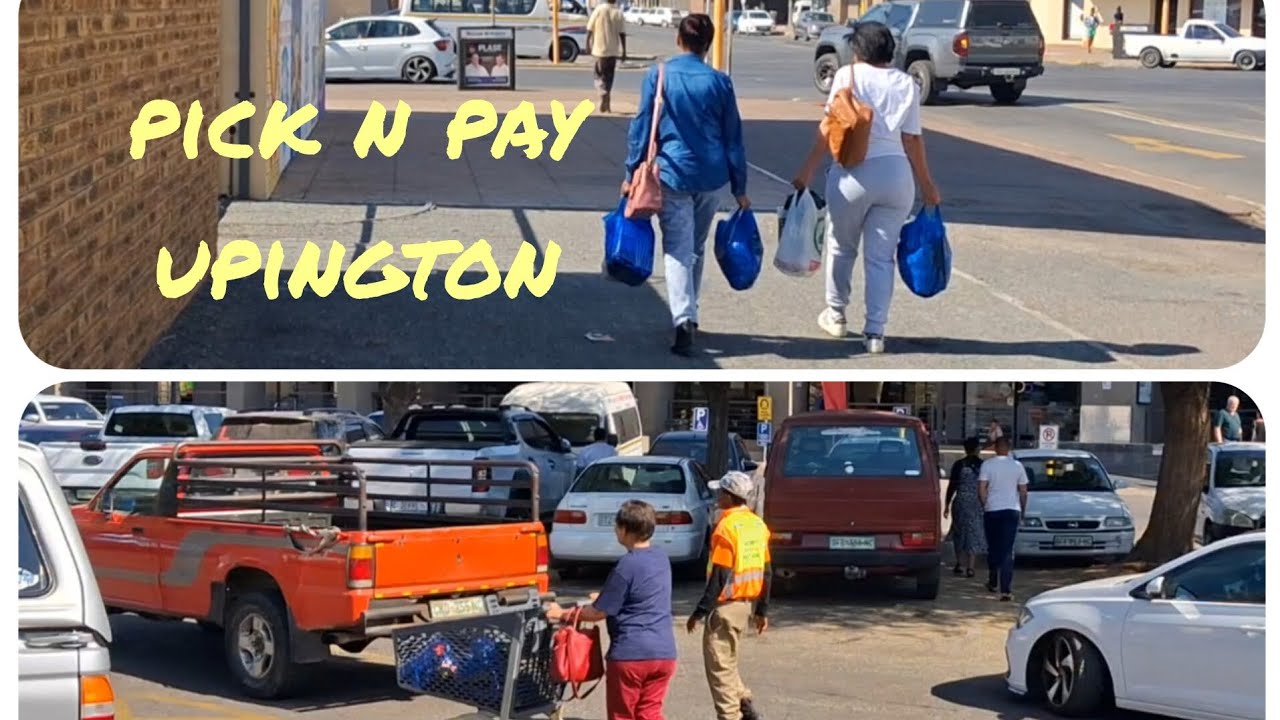 Walking in the street of Upington(South Africa)
