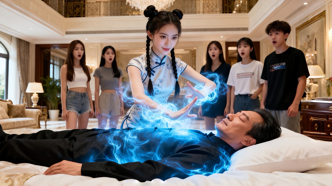 擺攤討生活的野丫頭竟是鬼醫聖門的唯一弟子！衆人都以爲她在招搖撞騙，豈料女孩一招乾坤針法救活瀕死的黑幫老大，從此豪門橫著走~ #全集短劇 #逆袭 #爽剧 #豪门 #shortdramas