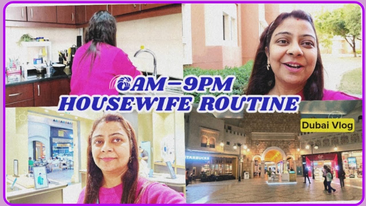 Housewife Daily Routine 6AM–9PM | Tuesday Fast | Indian Housewife in Dubai