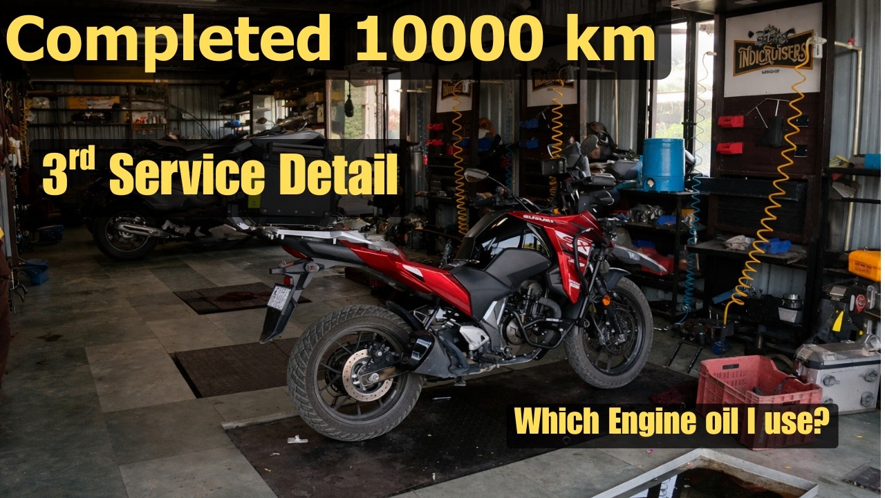 Unexpected Rear Brake Issue! | 3rd Service |Suzuki V-Strom SX 250