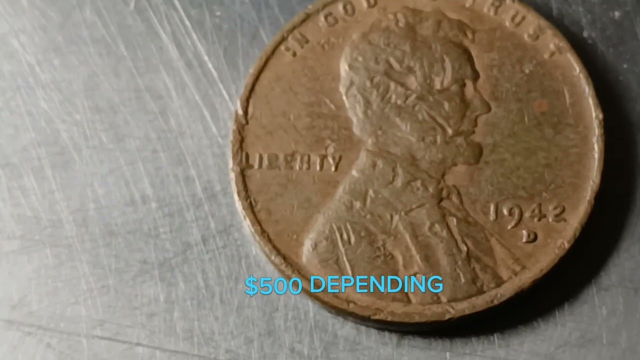 🇺🇸1942D Wheat Penny &ndash; Worth Up to $500+💰 Check for These Rare Errors!#1942DWheatPenny #RareCoins