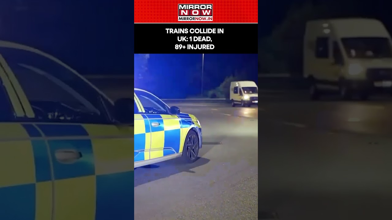 Trains Collide In UK: Driver Dead, 89+ Passengers Injured | Witnesses Recall Horror #ytshorts