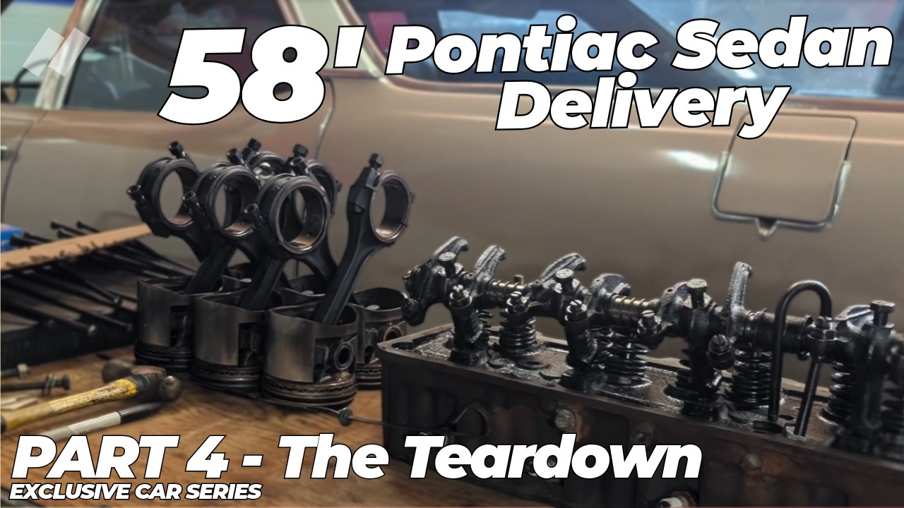 Двигатель 261 Inline 6 скрывает проблему — Pontiac Sedan Delivery 1958 года (Часть 4)