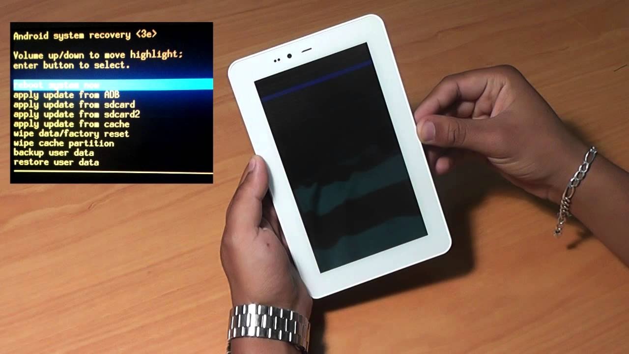 شرح طريقة عمل فورمات لتابلات ايريس سات / Comment formater tablette IRIS SAT