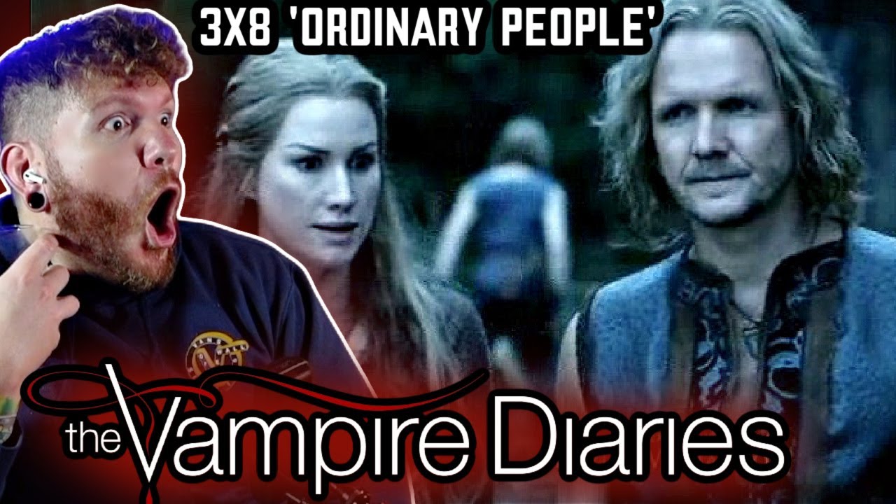 Mikael is the WORST! | First time watching The Vampire Diaries REACTION 3x8 'Ordinary People'