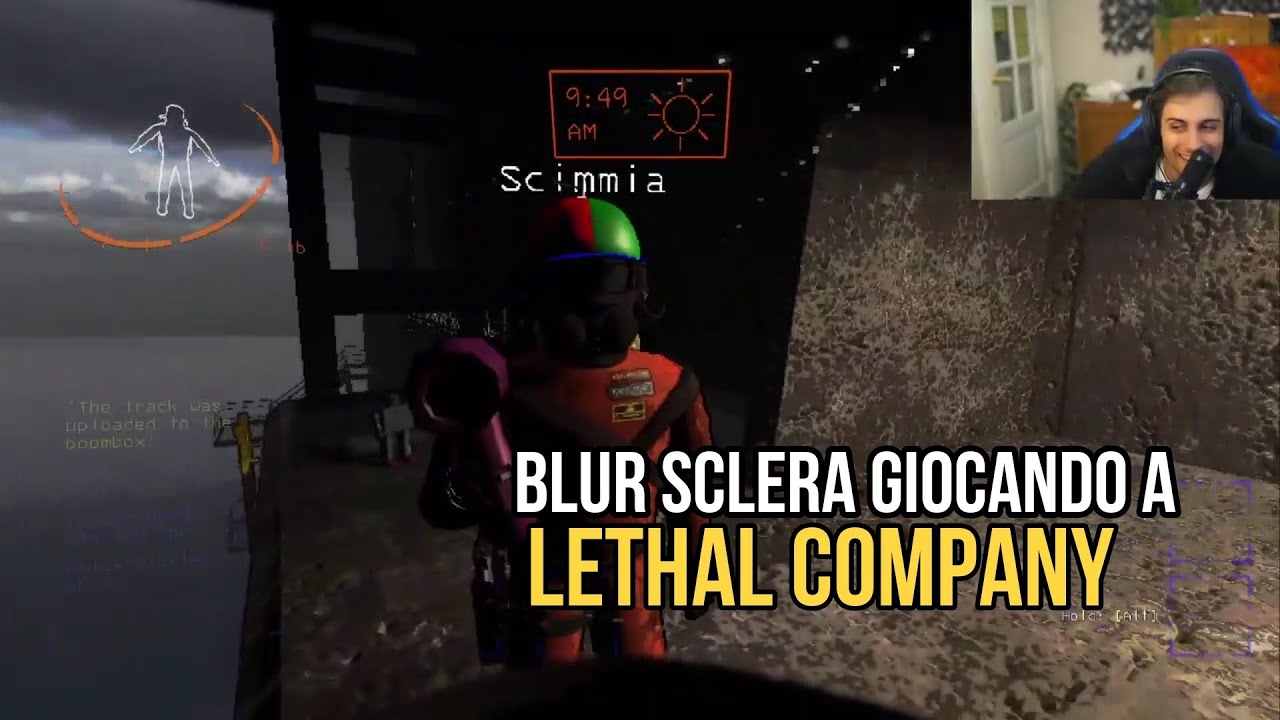 Blur sclera GIOCANDO a LETHAL COMPANY. pt1. manuuxo... #blur #twitch