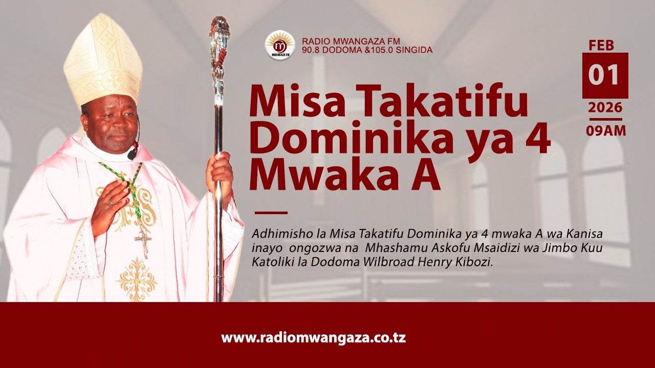 🔴LIVE : MISA TAKATIFU DOMINIKA YA NNE ( 04 ) MWAKA 