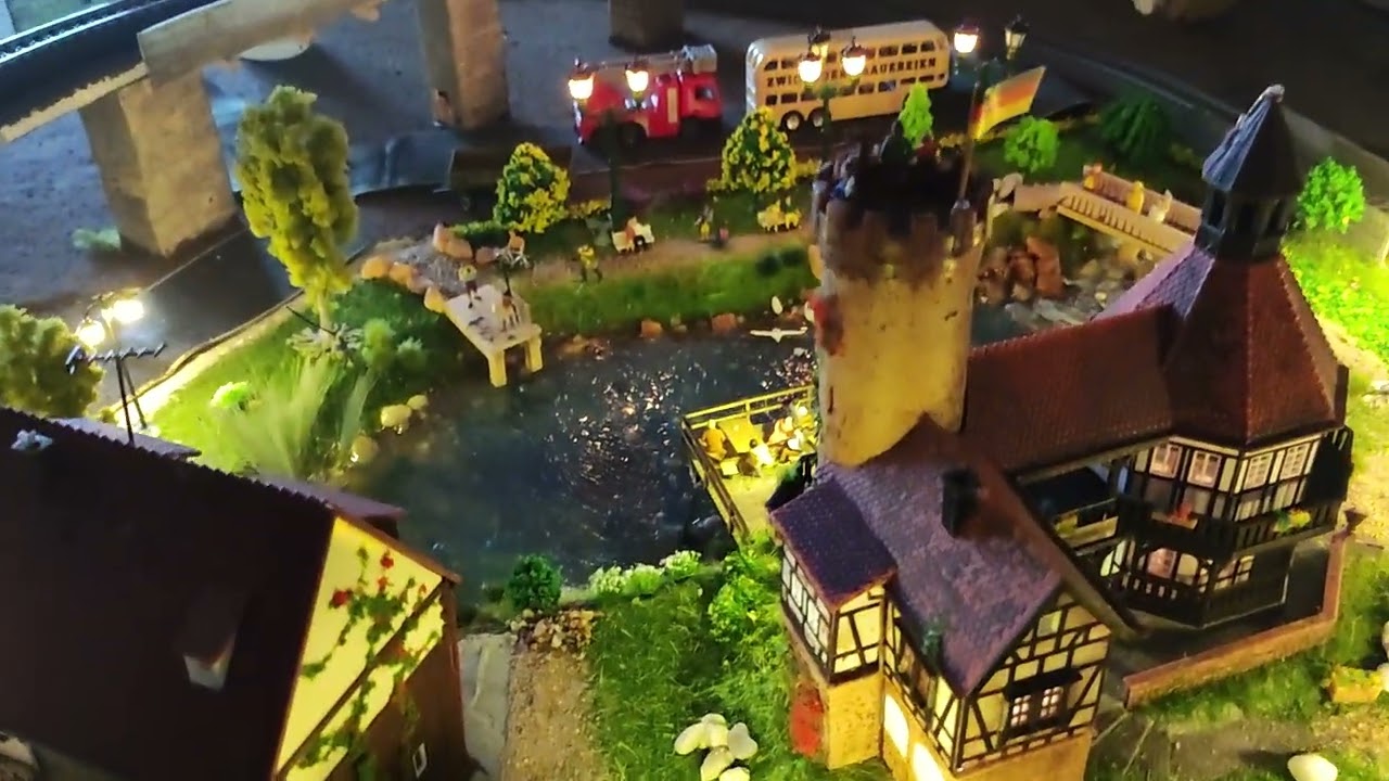 Ich baue eine Modelleisenbahnanlage Teil 7 Burgstein ein bischen anders#maerklin #modelleisenbahn