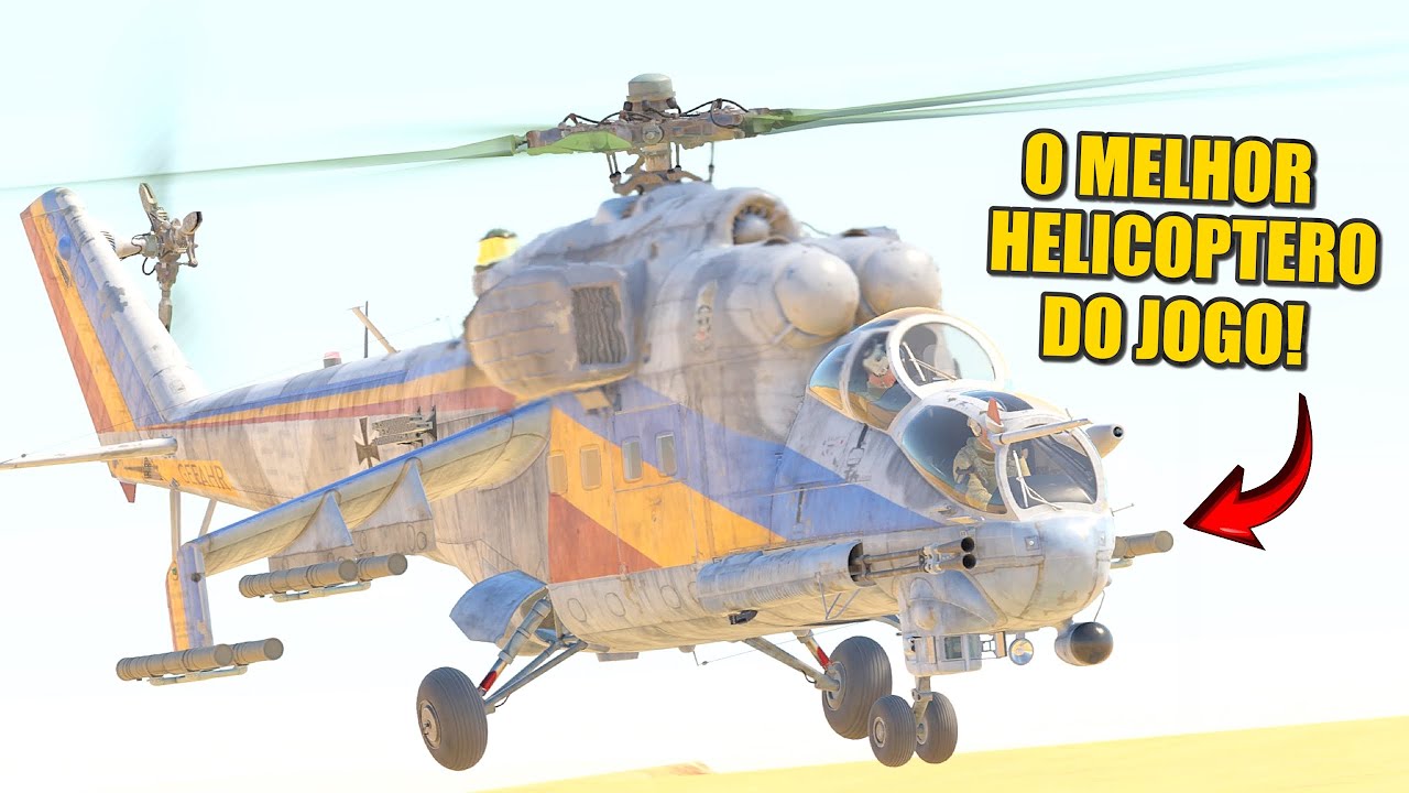 O melhor Helicoptero para CAS!? Não Sobrou Nada do Time inimigo! - Warthunder PT - BR
