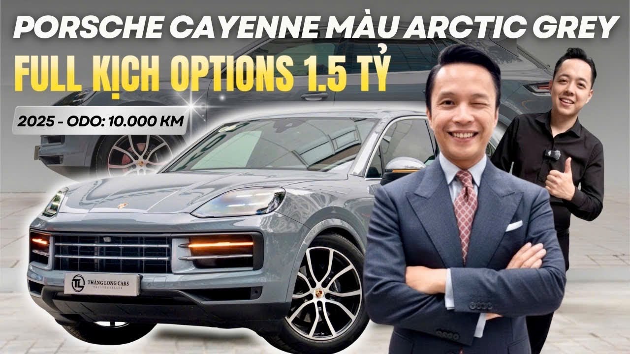 Review Porsche Cayenne Model 2025 Siêu Lướt 10.000km Full Option Nhất Có Thể | Lê Minh Thành