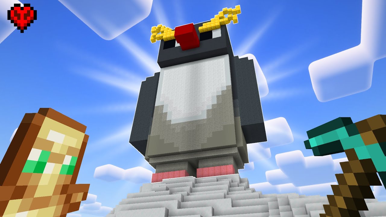 Я построил MOB VOTE в Minecraft в режиме Hardcore