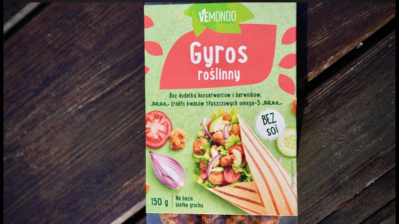 Gyros Roślinny z Lidla , HIT czy KIT ? -KO