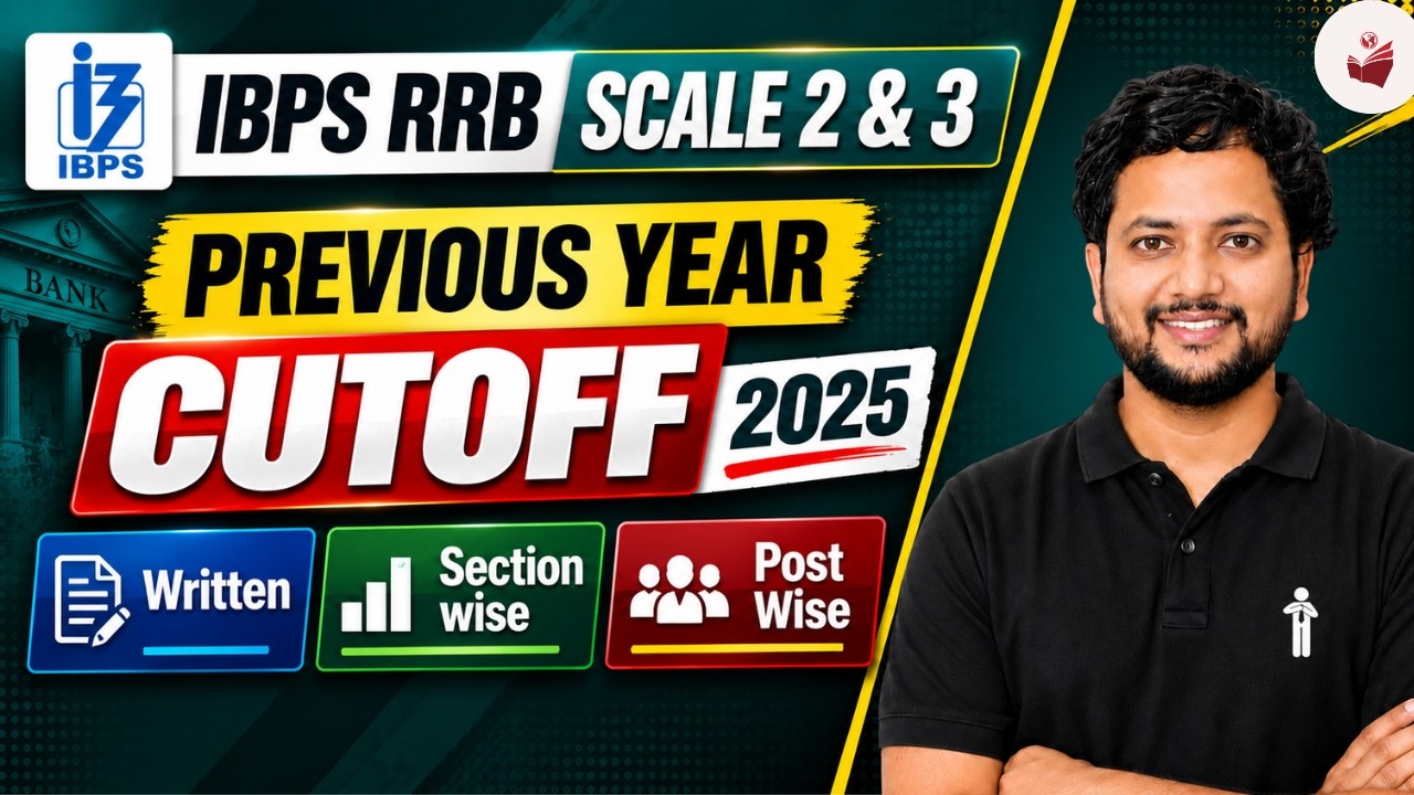 🎯 IBPS RRB Scale 2 & 3 Previous Year Cut Off 2025 | Written, Section Wise & Post Wise Cutoff Update🔥
