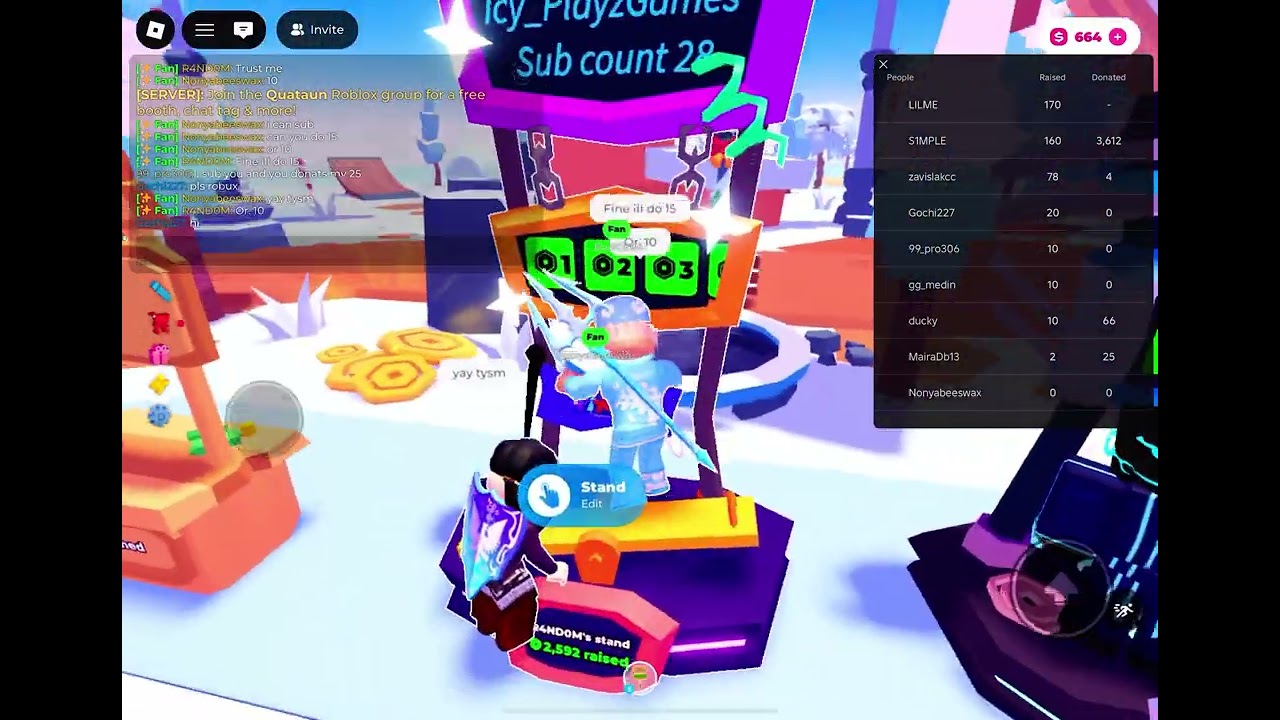 Donating robux to my subscribers part 2