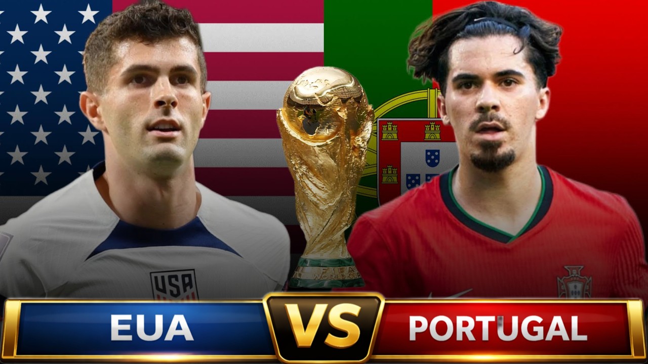 EUA 0-2 PORTUGAL - EM DIRETO