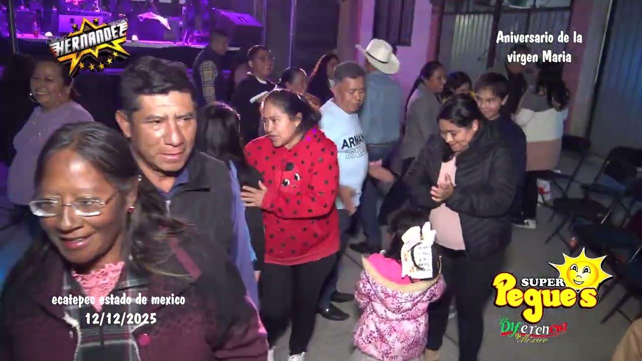 Grupo Super Pegues En Ecatepec Edo De Mex Full HD 12/12/2025 Parte 2
