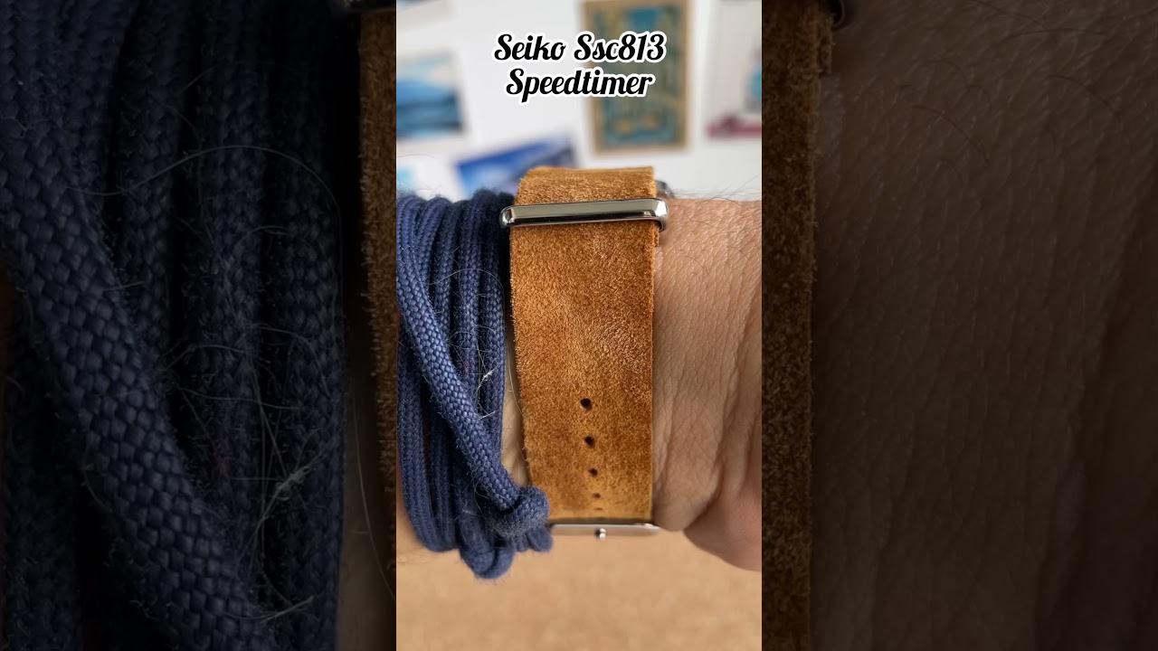 Seiko SSC813 Speedtimer Solar Chrono