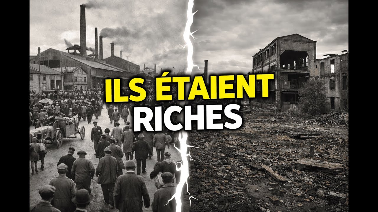 10 villes de France qui étaient riches… et qui ont tout perdu