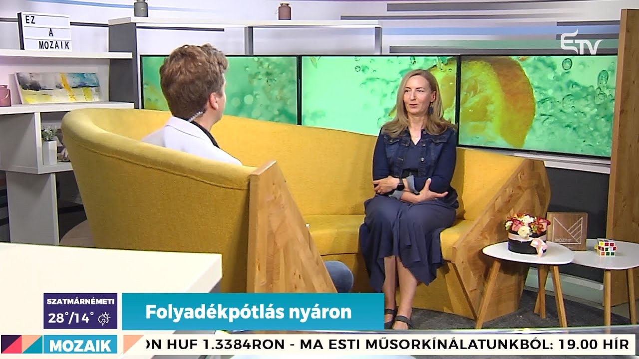 Folyadékpótlás nyáron – Rendelő a Mozaikban