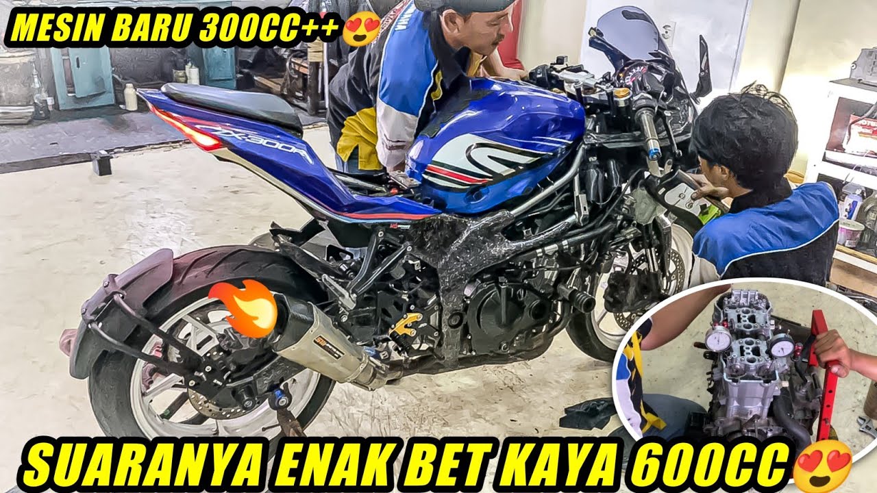 AKHIRNYA MESIN BARU ZX25R SIVANA HIDUP JUGA🔥SUARA BAK 600CC‼️