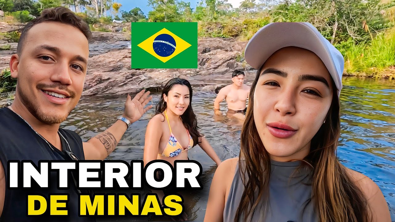 Visitando uma Cachoeira no Interior de Minas