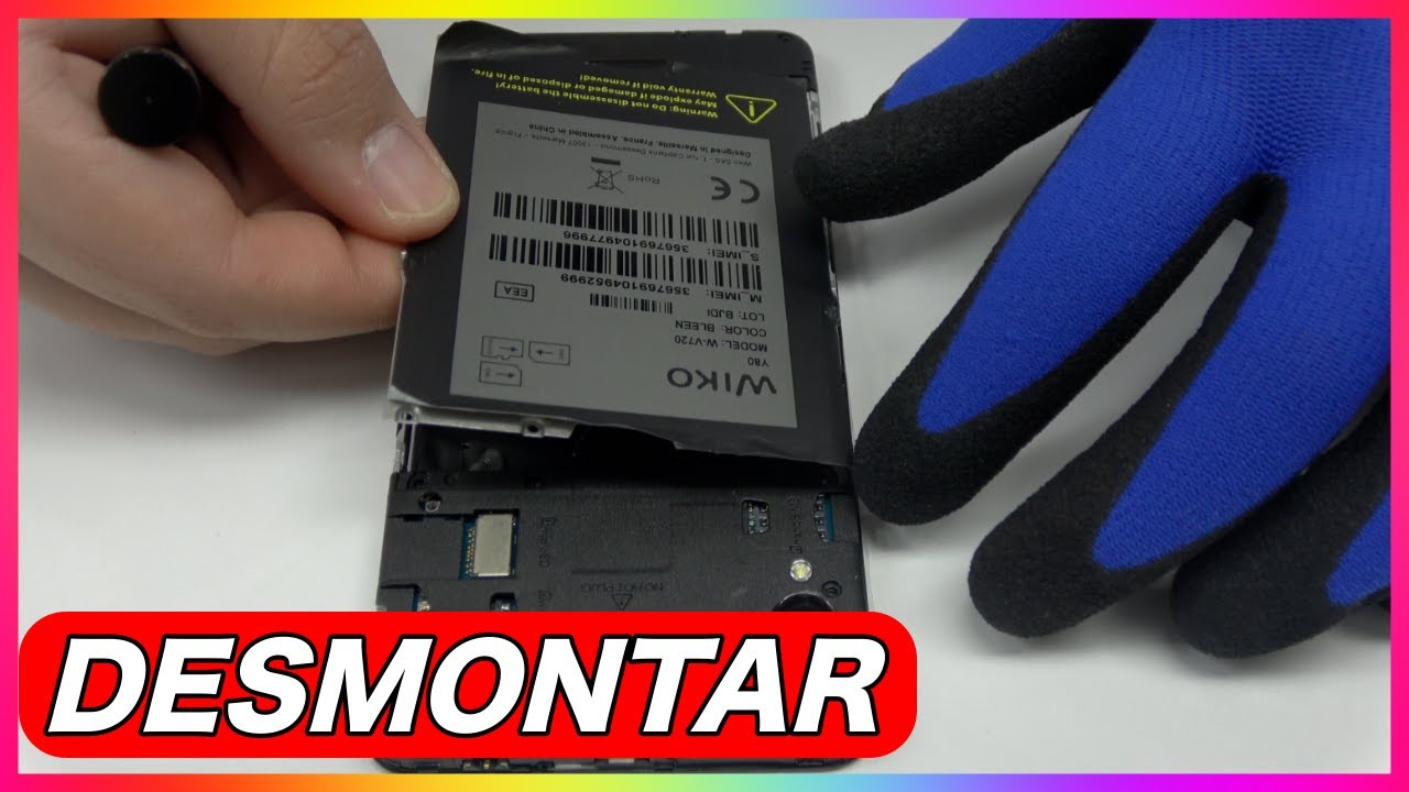 Desmontar Wiko Y80