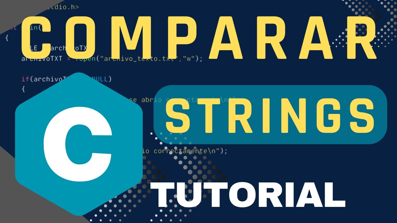 Programación en C: Como comparar strings en C con la función strcmp