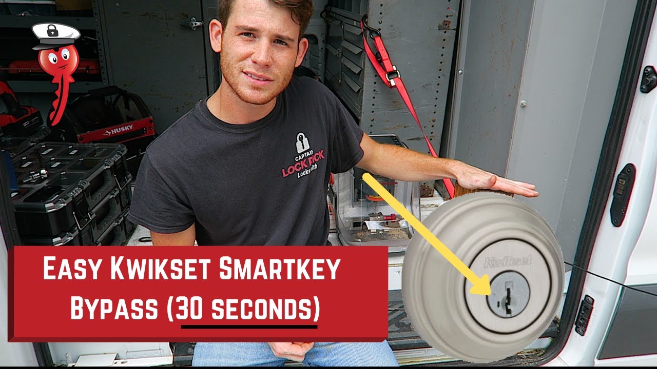 Open Kwikset Smartkey Easy (30 seconds) - Bypass Tool SECRET