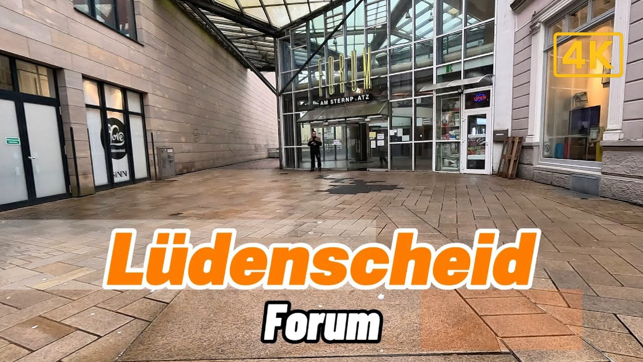 The Abandoned Forum Lüdenscheid 🏚️ | Lost Place Urban Exploration | Real 4K Walk