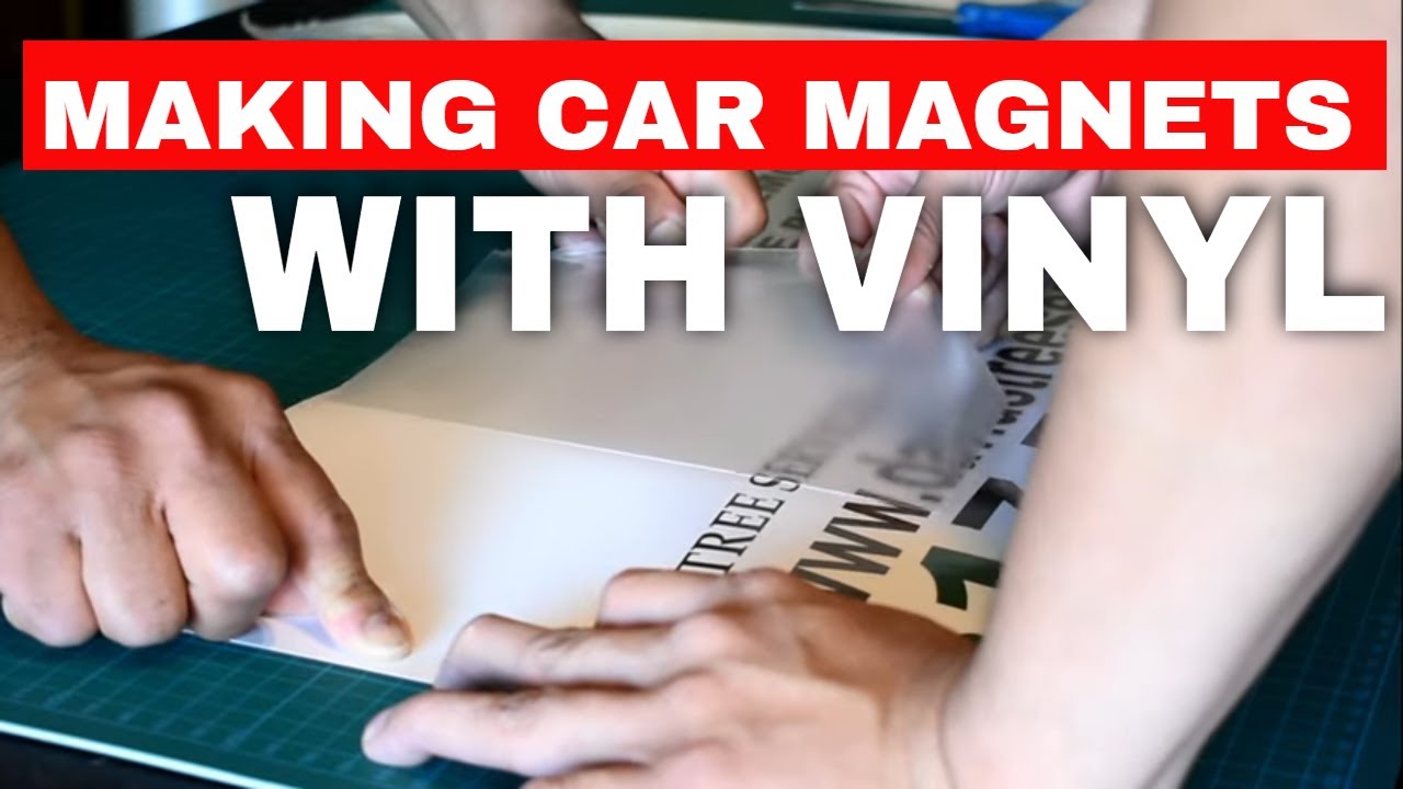Making car magnets ( with vinyl )
