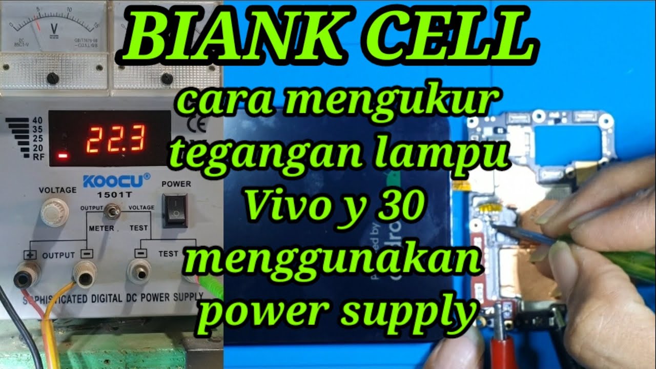 Vivo y30 mati lampu (blank hitam)