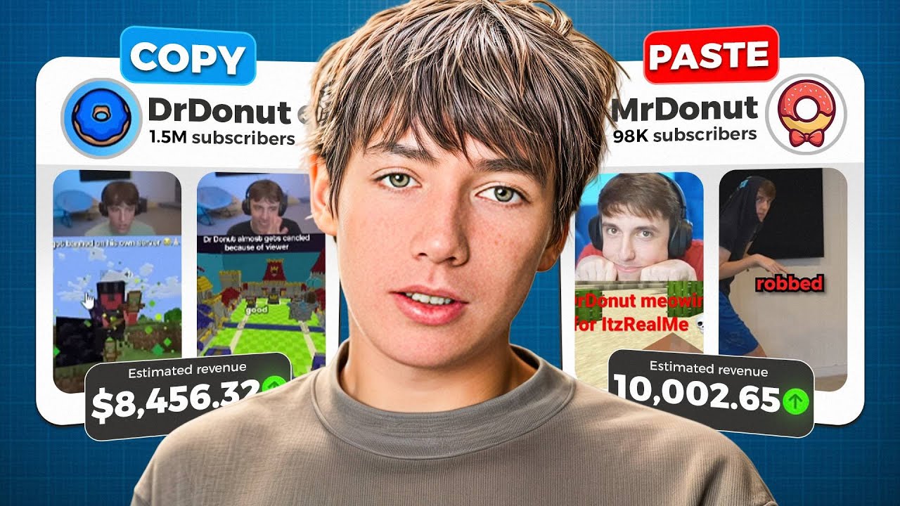 как я заработал 10 002,65 доллара, копируя и вставляя короткие видео с YouTube...