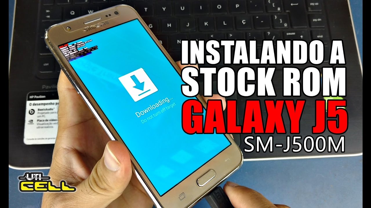 Instalando a ROM/Firmware no Samsung Galaxy J5 (SM-J500M) #UTICell