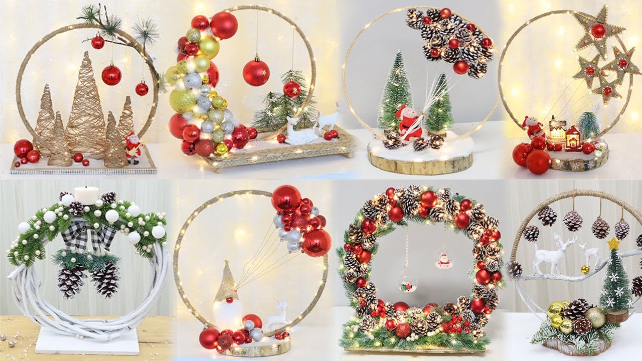 Amazing & Elegant, 10+ DIY Christmas Table Decorating Collection Ideas
