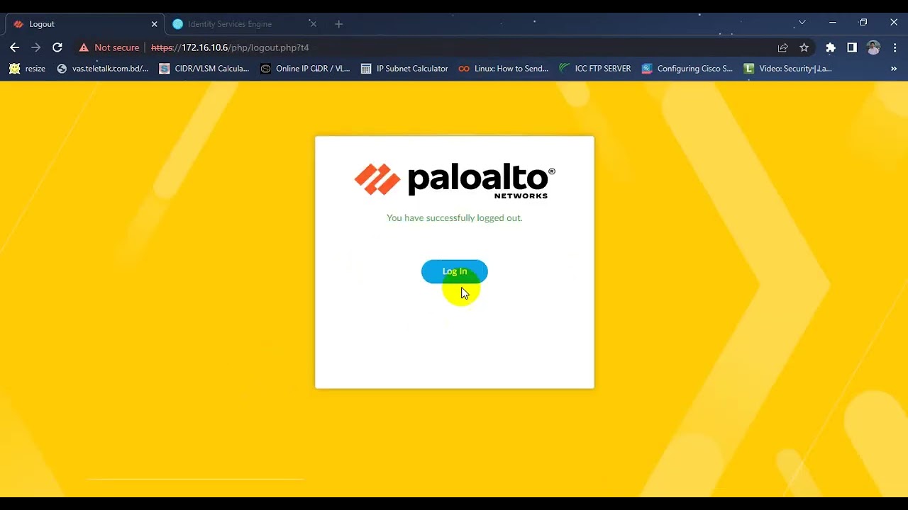 Configuring Palo Alto Administrator Authentication with Cisco ISE