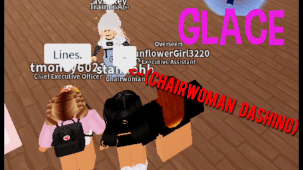 TROLLING AT GLACE PARLOR TRAININGS || ROBLOX CAFE TROLLING